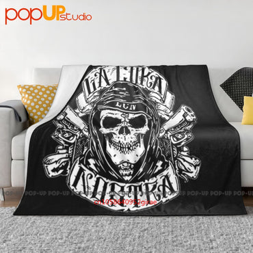 La Coka Nostra Skull Logo Hip Hop Band Ultra-Soft Blanket Quilt Winter Sofa Cover Bed Covers