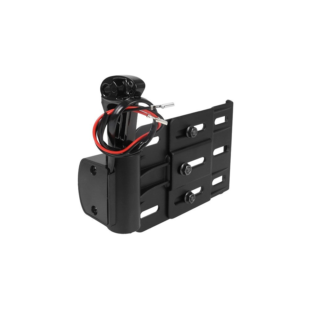 Para Harley Dyna Sportster 883 1200 XL 07-16 Suporte de Placa Lateral com Luz LED Dobrável Telescópica para Motocicleta