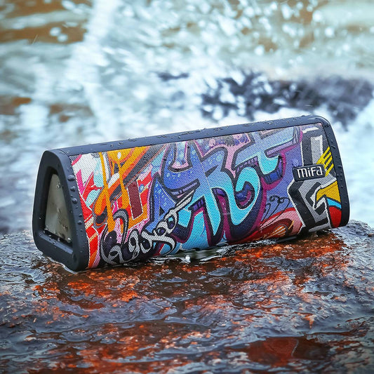 mifa Portable bluetooth speaker 360° Stereo Sound 20W IPX7 waterproof wireless bluetooth 5.0 speaker 24-Hour Play time