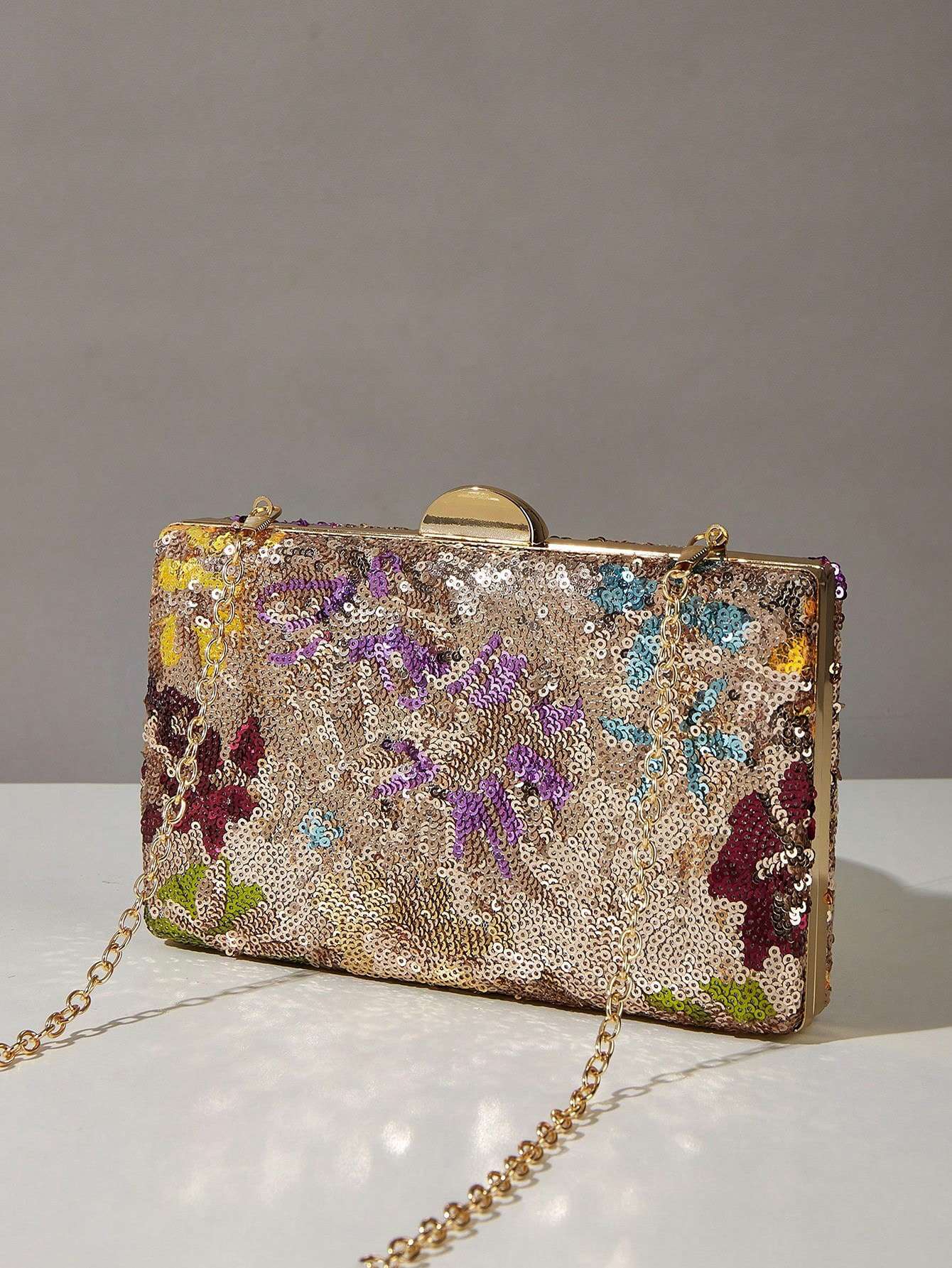 Women's Bag Trend 2025 New Chinese Style Embroidery Glitter Sequins Evening Bag Luxury Designer Clutch Bag Wedding Banquet Dress