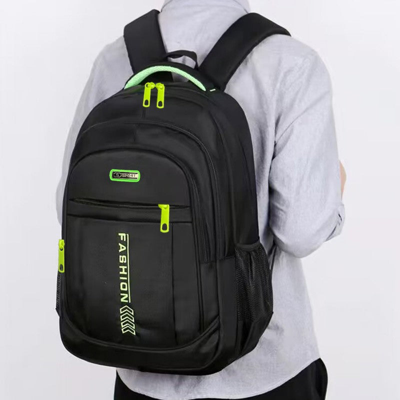 Men's and Women's Dual Shoulder Bags, School Bags, Nylon Oxford Cloth Bags, Large Capacity Travel Backpacks