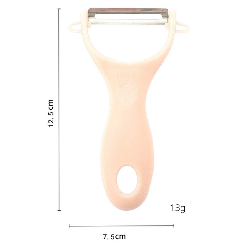 Nordic PP Handle Stainless Steel Peeling Knife Household Potato and Vegetable Peeler Kitchen Kitchenware