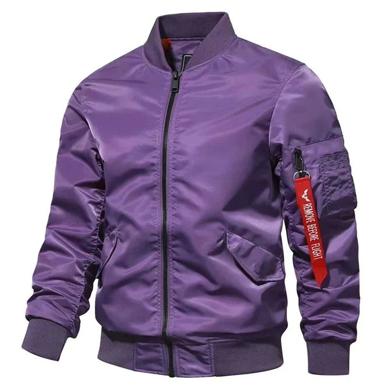Bomber Jacket Men Winter Autumn College Camouflage Jackets Men Motorcycle Coat Windproof Army Pilot Military Jacket Streetwear