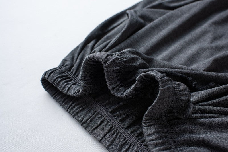 Modal Cotton Pajamas Suit Summer Men's Thin Loose Short-sleeved Shorts Nightwear Male Soft Breathable Homewear Sports Loungewear