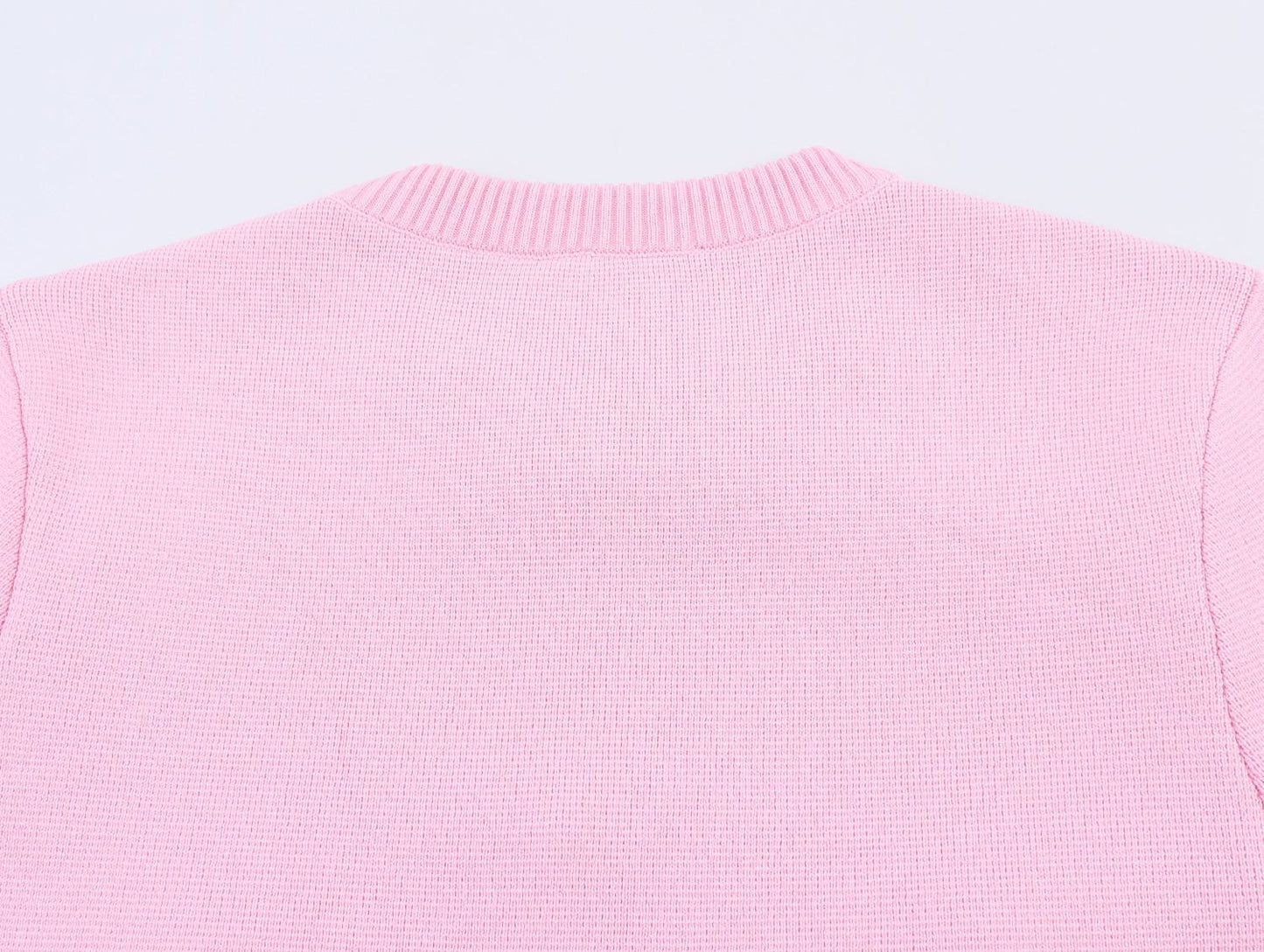 2025 Spring And Summer New Women's Short Sleeved Simple Fashion Style Knitted Cardigan Coat