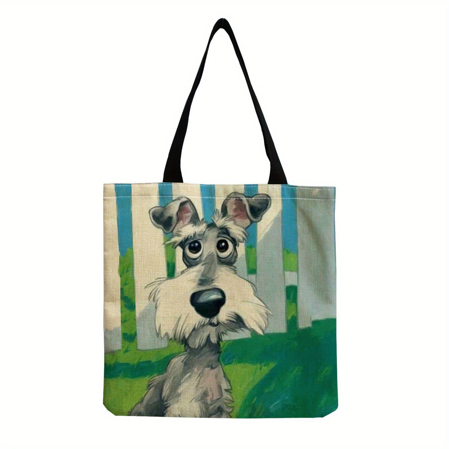 Cartoon Shoulder Bag Women Fashion Animal Dog Shopping Bag Teen Casual Bagel Dog Tote Bag Men Beagles Handbag