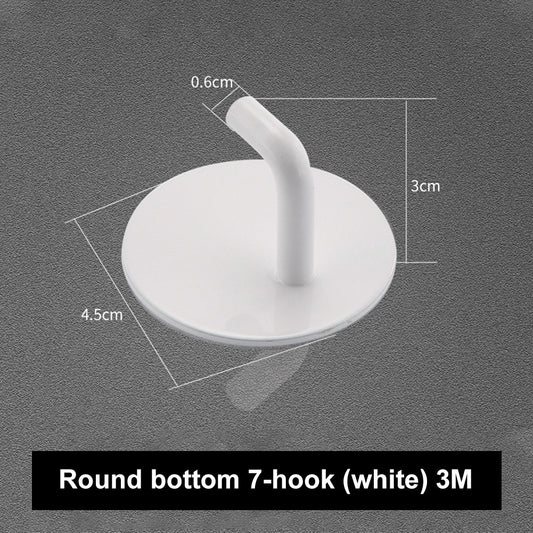 1/3PCS Hook Self-Adhesive 304 Stainless Steel Storage Hanger Towel Key Umbrella Holder Rack Kitchen Bathroom Home Accessories