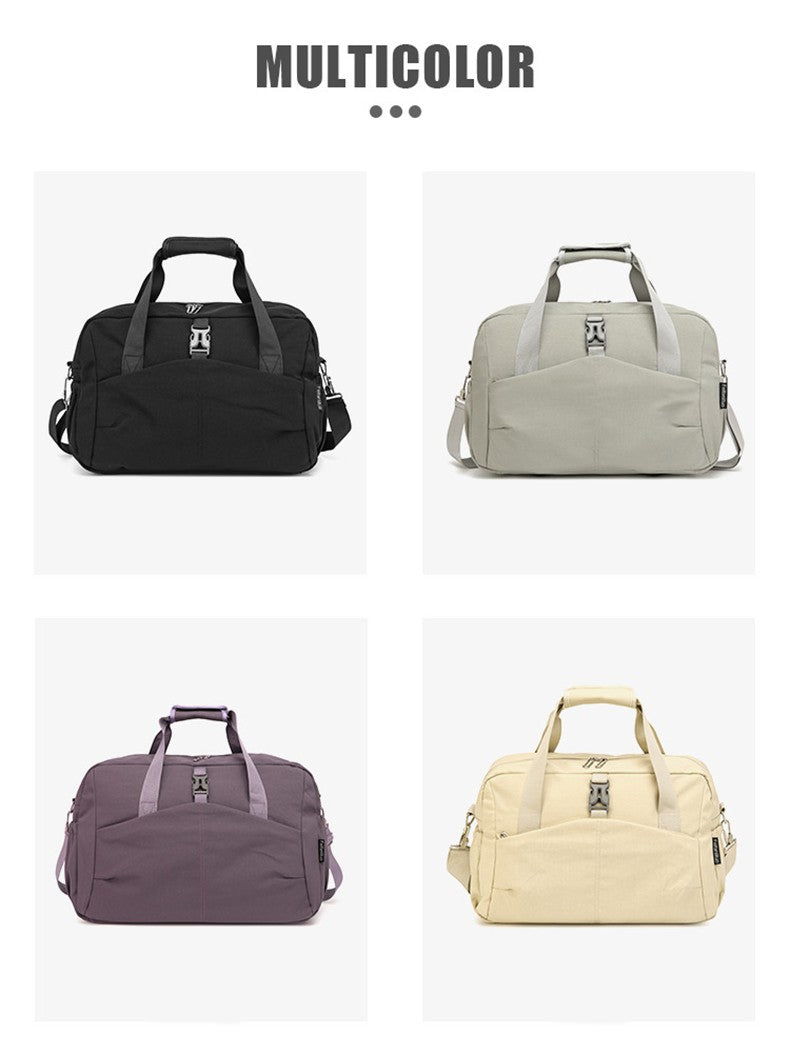 Women Travel Tote Bag Casual Outdoor Travel Short Trip Luggage Shoulder Bags Portable Commuting Gym Fitness Sports Handbag