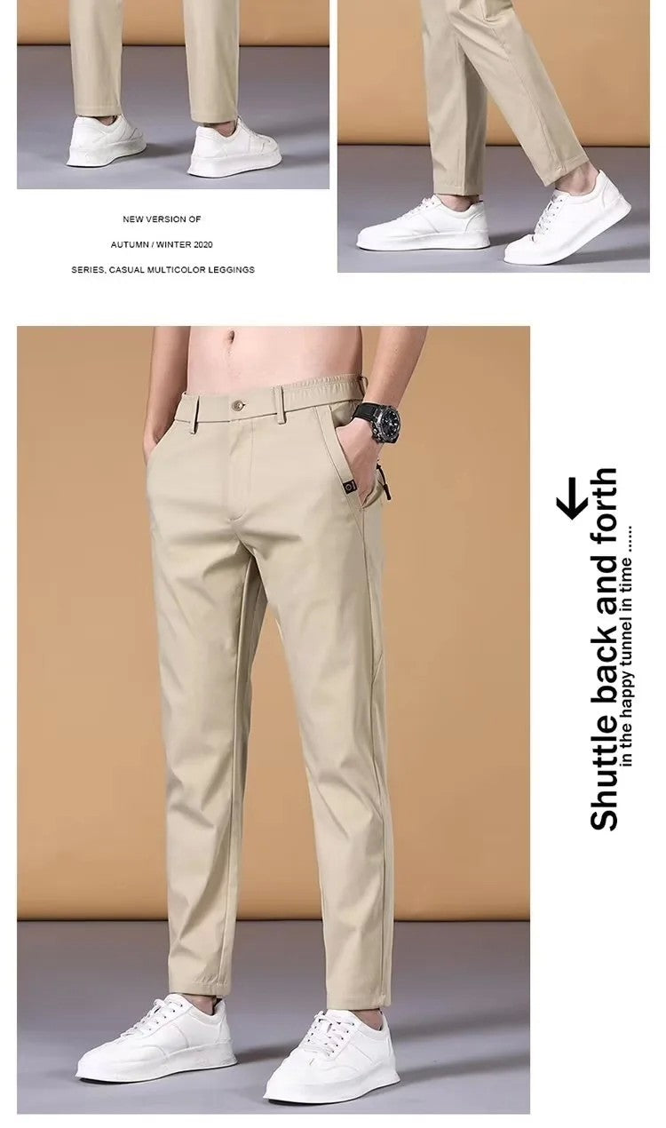 Fashion Men's Pants Summer Suit Pants Casual Korean Men's Pants Joggers Men Streetwear Casual Sports