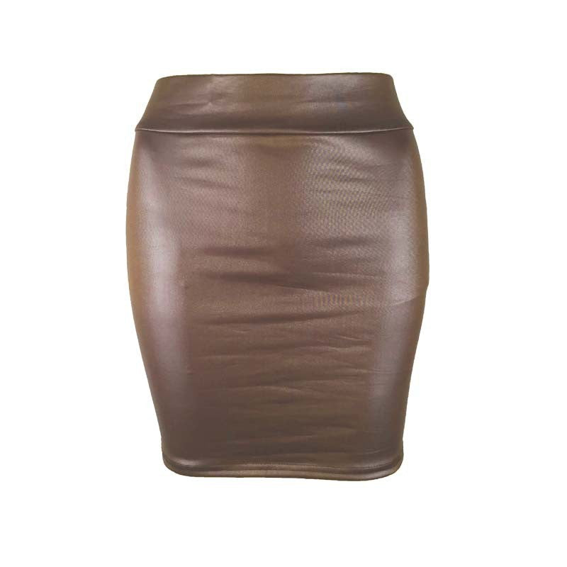 Women Summer Mini Skirts High-waist Slim Fittness Hip Pencil Skirts Vintage Body