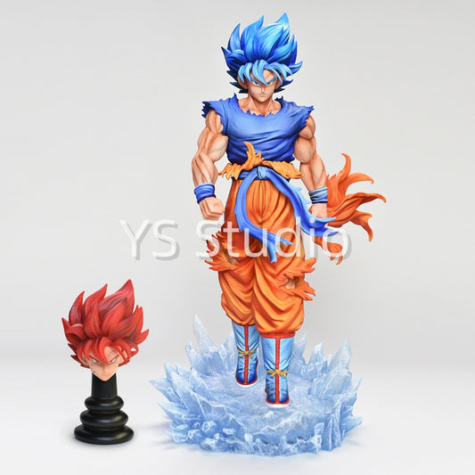 Anime Dragon Ball Z Goku Figure Super Saiyan Action Figure Collectible Statue Model Toy Gift