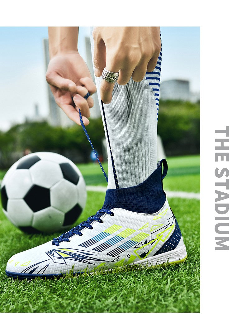 Professional Men Soccer Boots Outdoor Lawn Training Sneakers Cleats Men's Soccer Boots TF/FG Youth Soccer Field Futsal Sneakers