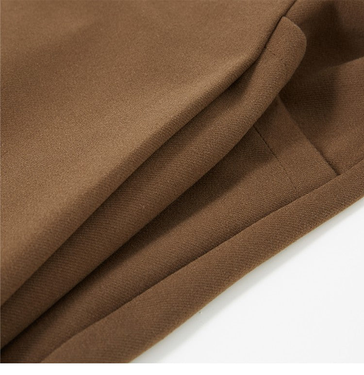 Plus Size Woolen Skirt Women 2024 Autumn Winter New Arrivals High Waist A Line Skirt With Belt Korean Fashon Skirts Womens