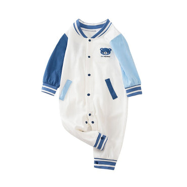 Roupa de Bebê Menino Menina Urso Desenho Animado, Macacão Infantil Traje Romper Macacão 0-18 Meses Manga Comprida Recém-Nascido Moderno
