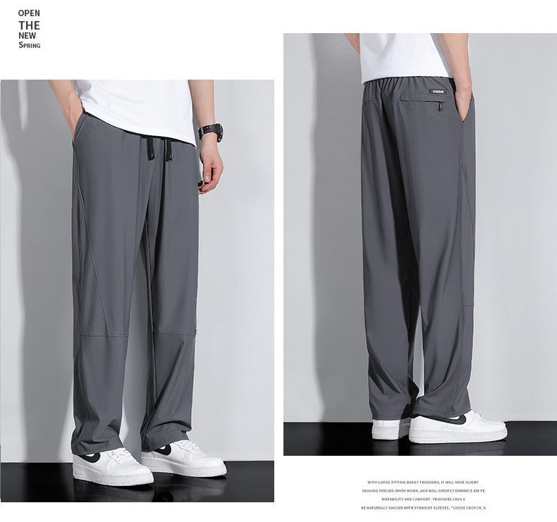 Men Summer Sweatpants Plus Size 8XL 9XL 10XL High Elastic Gym Joggers Large Size Quick Drying Running Fitness Pants Men Clothing