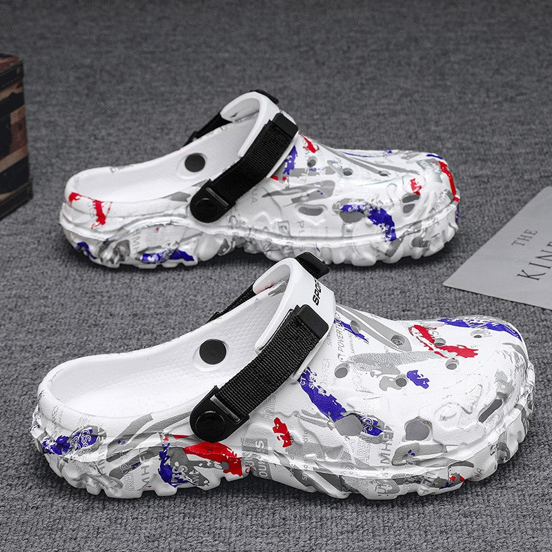 Man Shoes EVA Slippers Summer Men Garden Clogs 2025 Summer Slippers for men Outdoor Slide Soft Beach Shoes Male Summer Sandals