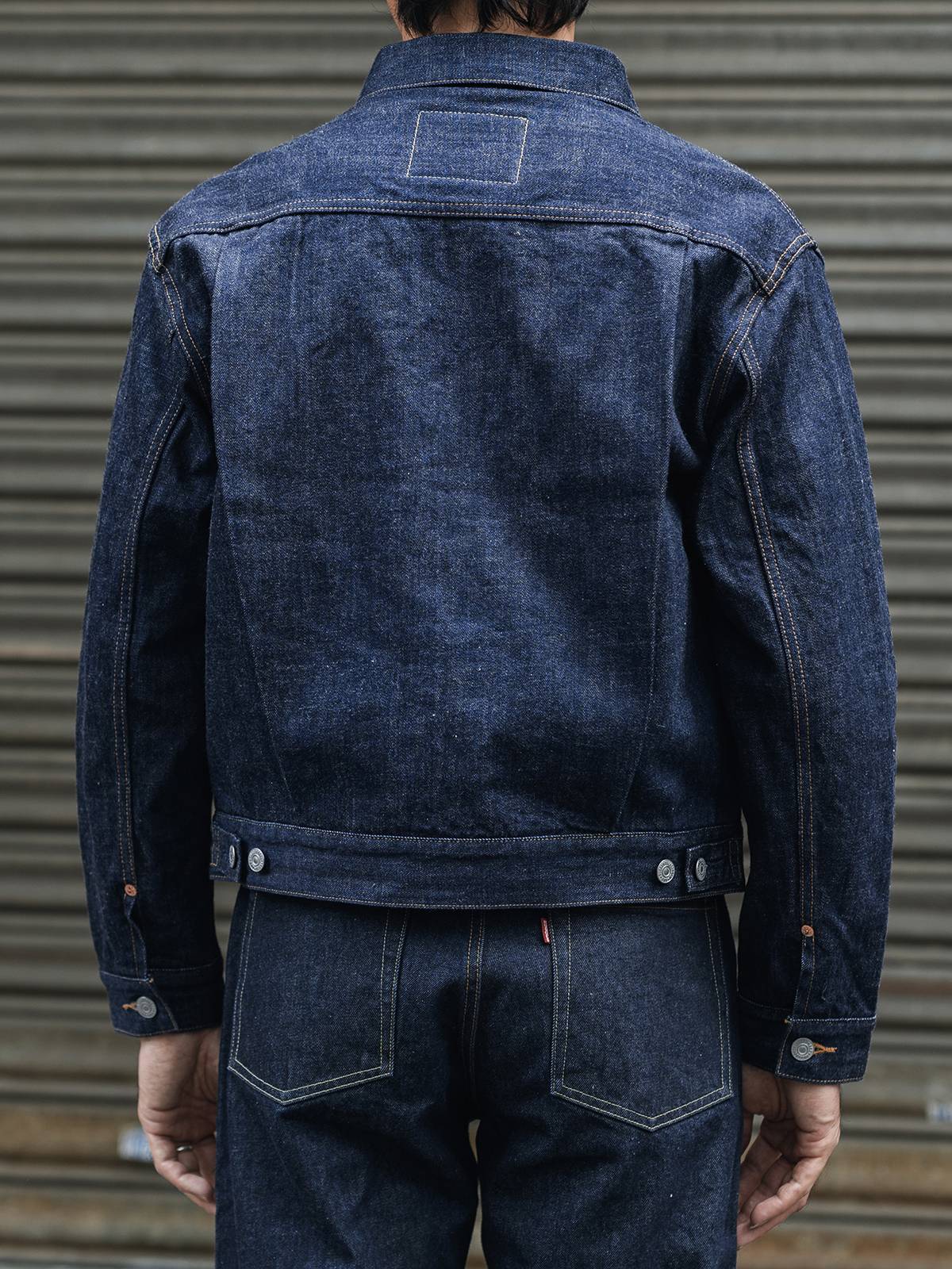 Rugged Bronson Lot 817XX Jean Jacket War Model Blue Selvage Denim Blouse