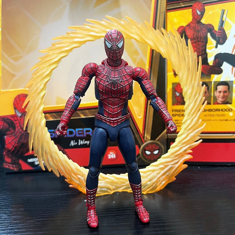 Novo Mafex 241 Tobey Maguire Homem-Aranha Sem Volta Para Casa Coleção Bonecos Amigável da Vizinhança Brinquedos Presentes Modelo KO