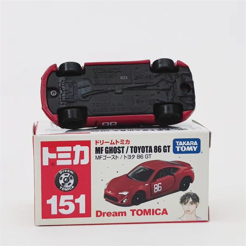 TOMY Initial D Toyota AE86 Supra RX7 GTR Carros de Liga Leve Fundidos e Veículos de Brinquedo Modelo de Carro em Miniatura Escala de Modelo de Carro Para Crianças