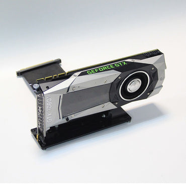 Graphics card bracket 90 degree vertical base chassis graphics card steering bracket riser cable bracket graphics card vertical
