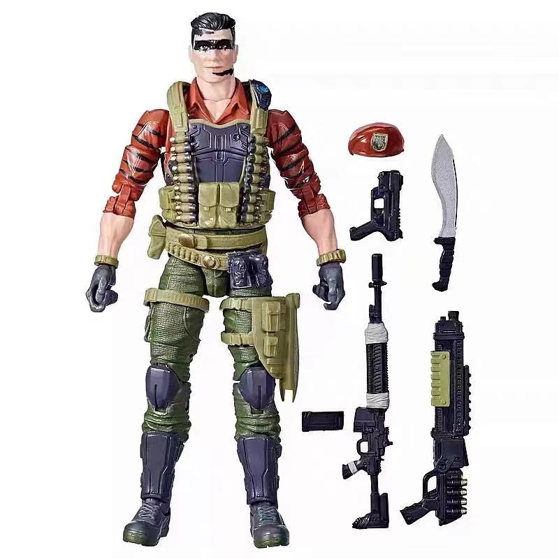 Boneco Colecionável Original Hasbro GI Joe Classified Series 89 Tiger Force Flint