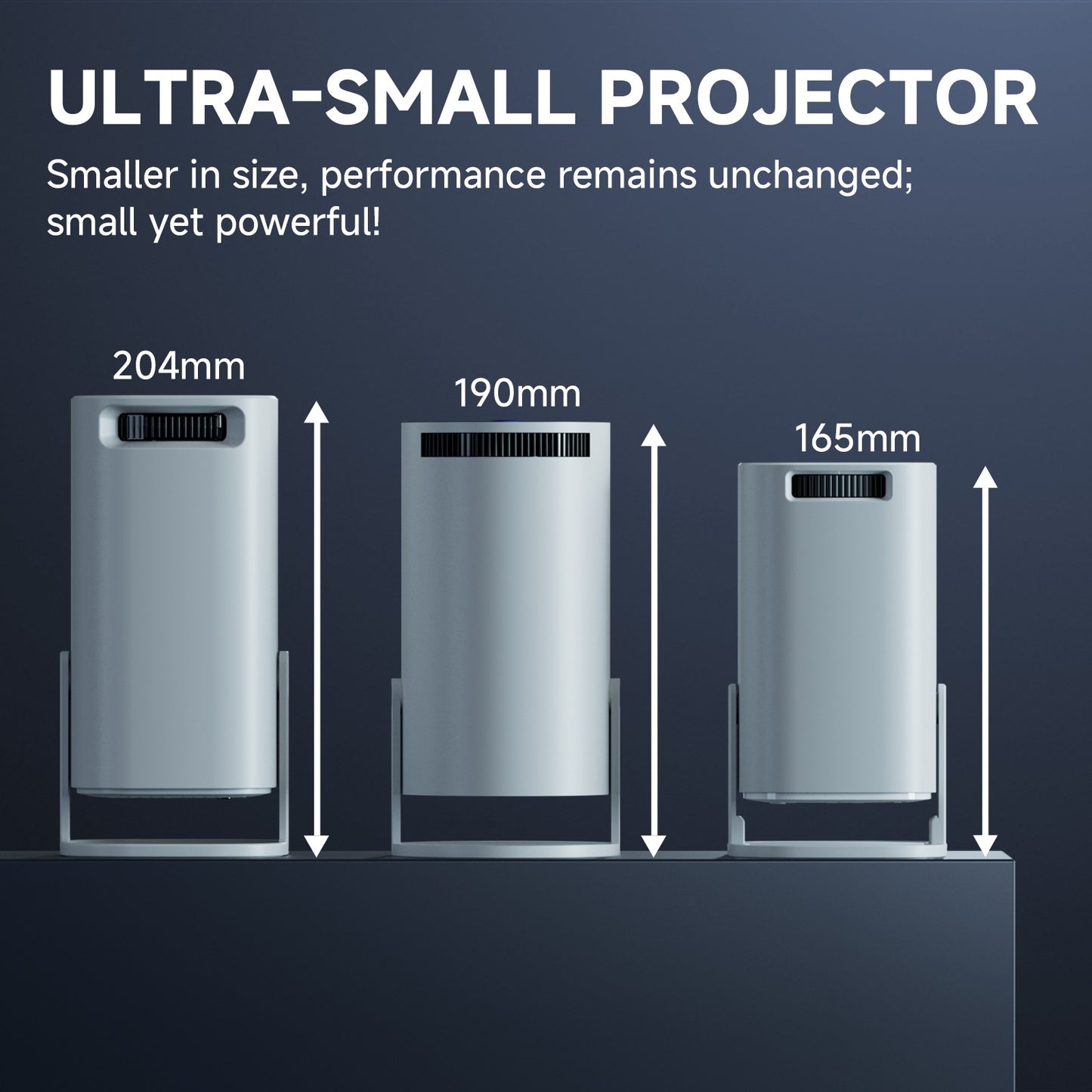 HONGTOP P30PLUS Smart Mini Projectors 4K 1280 * 720P With 500+Live free Channel Support WiFi6 Home Theater Portable Projector