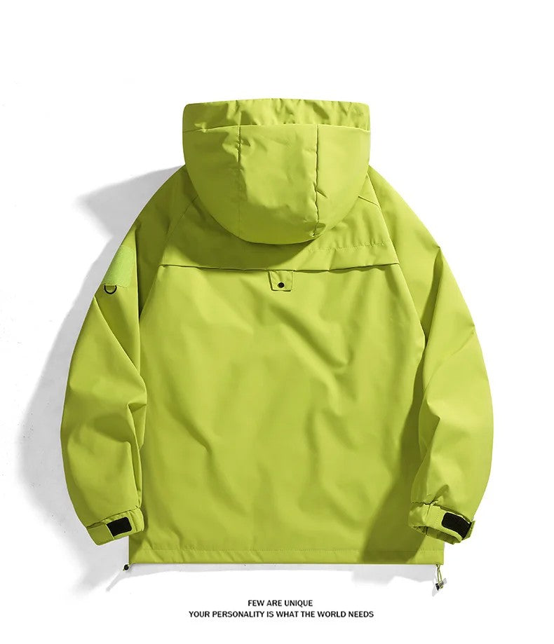 Unisex Outdoor Waterproof Jacket Windbreaker Coat Autumn Breathable Fishing Camping Windproof Jackets Men Women Clothing
