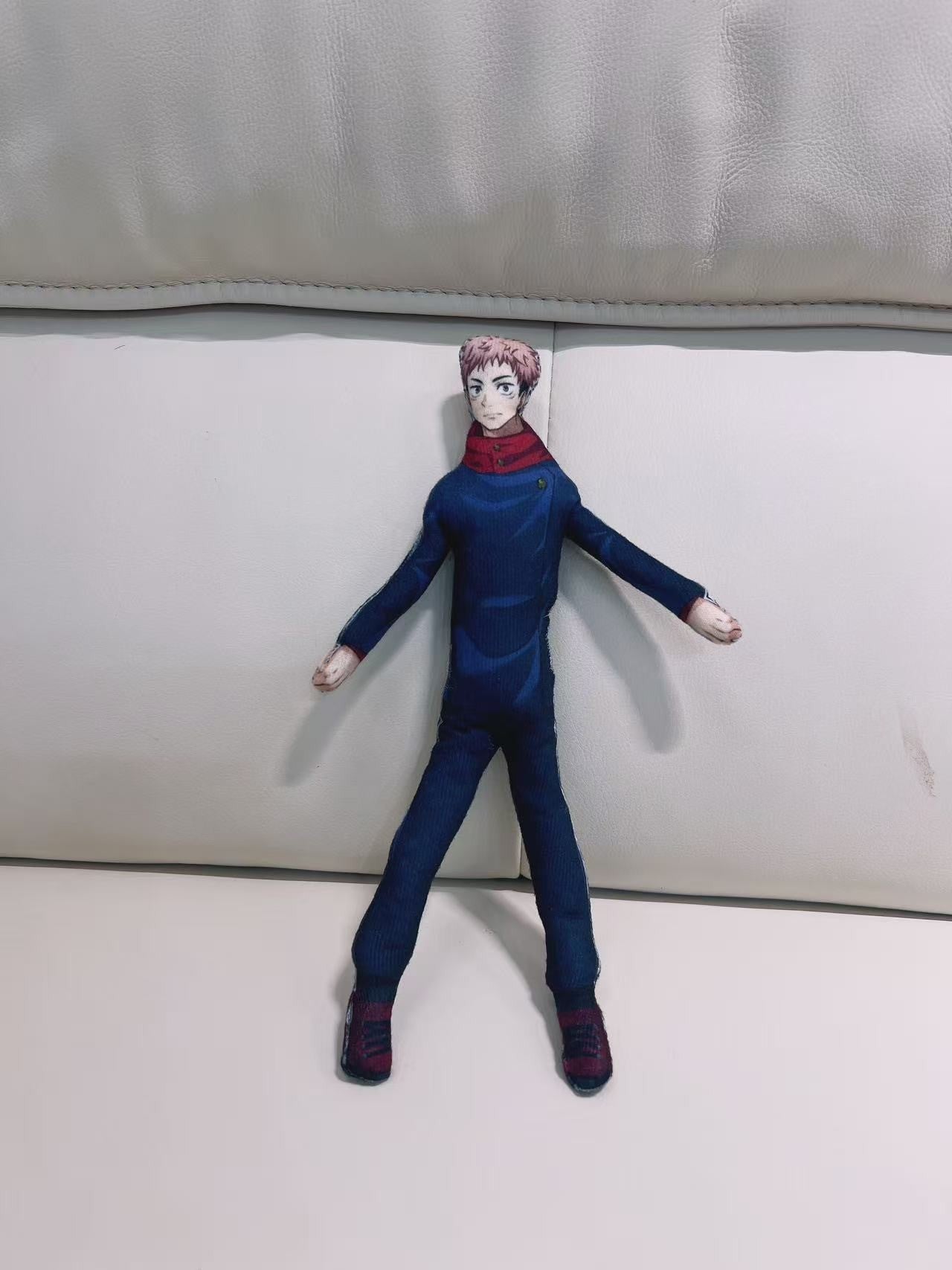 Jujutsu Kaisen Doll Movable Funny Gojo Satoru Toy Shapeshift Figure Cosplay movable Abstract Wire Skeleton Halloween Prop
