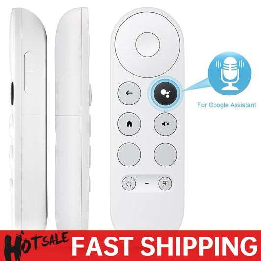 G9N9N Controle Remoto Bluetooth Compatível por Voz Controle Remoto Universal para Google TV Chromecast 4K Snow