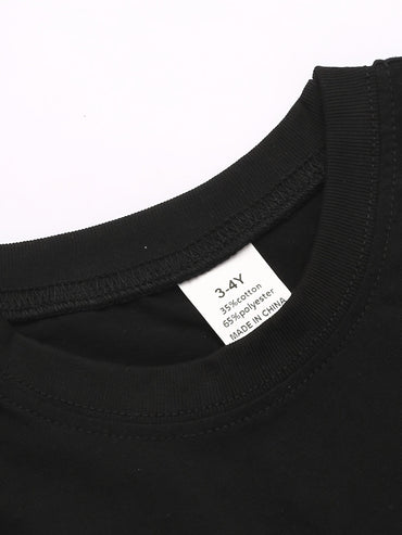 Toddler Boys Pajamas Glow-in-the-dark Short-sleeved Homewear With Dinosaur Pattern Kids Boy Two-piece Pajamas Set