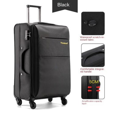 Oxford Cloth Suitcase 20/24/28/32-inch Large-Capacity Luggage Female Male Universal Wheel Business Travel Case