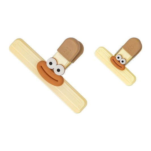 Cartoon Snack Clips, Multifunctional Food Sealing Clips for Moisture-Proof Storage Suitable - Plastic Food Bag Sealing Clips