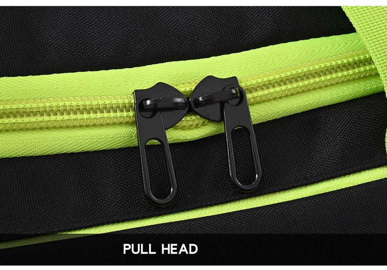 Personalized customized soccer bag logo with dry wet separation handbag luggage sports bag printed with logo pattern