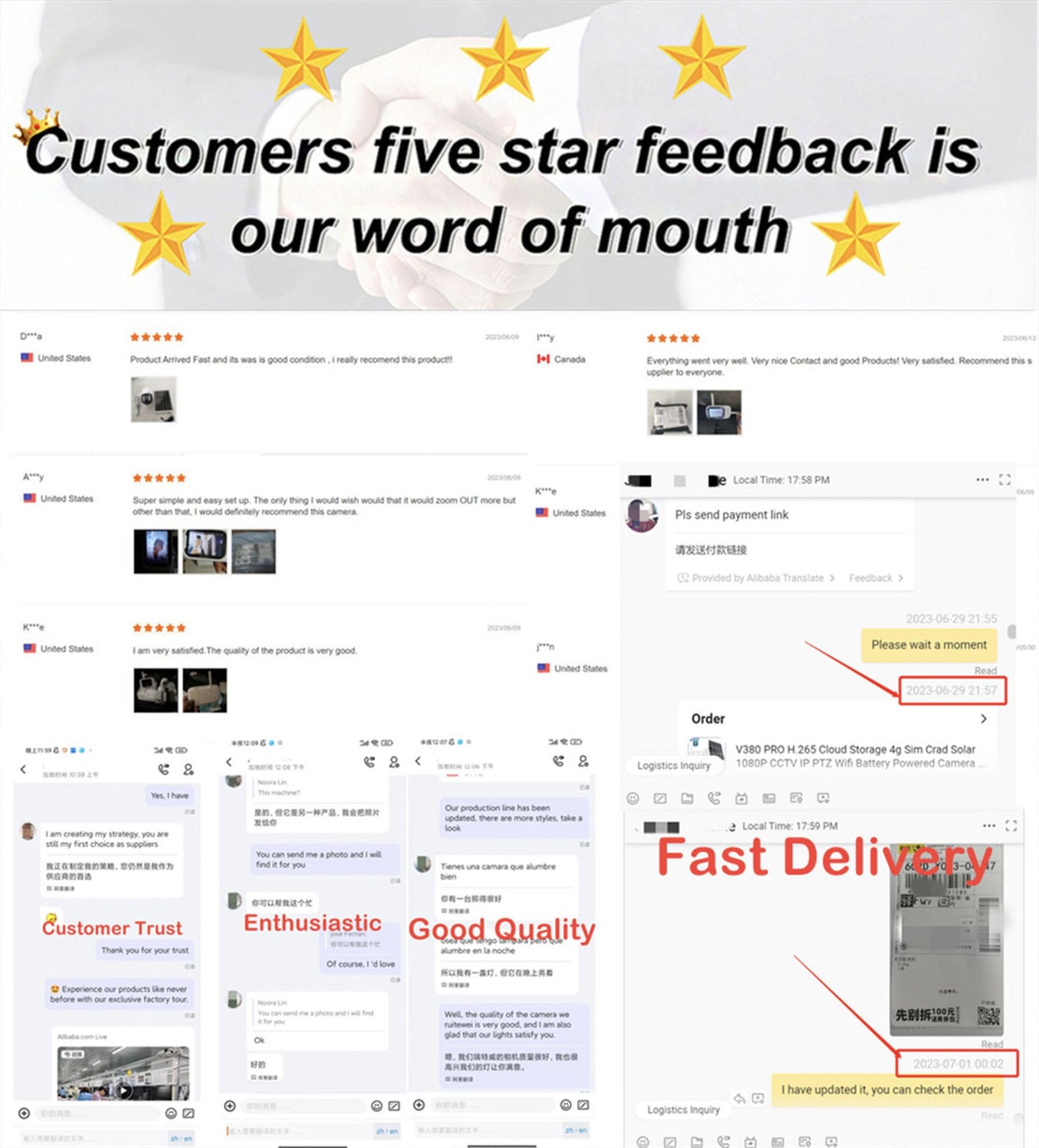 10x Zoom 4G SIM Solar Camera Outdoor 6K 12MP Three Lens HD Night Vision IP Surveillance Camera Security Protection PTZ CCTV Cam