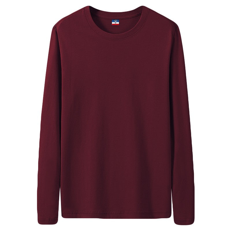 Good Quality 4XL 5XL Plus Size T-Shirts Men Long Sleeves Cotton Tops Male Tees Basic Plain Tshirts Women Tee Shirts Underwears