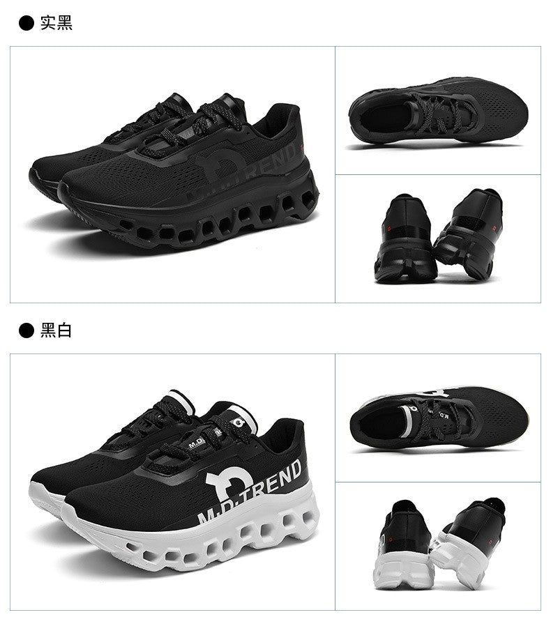 Marathon Men Sports Running Shoes Air Cushion Breathable Lightweight Male Comfortable Athletic Casual Sneakers Hiking Outdoor