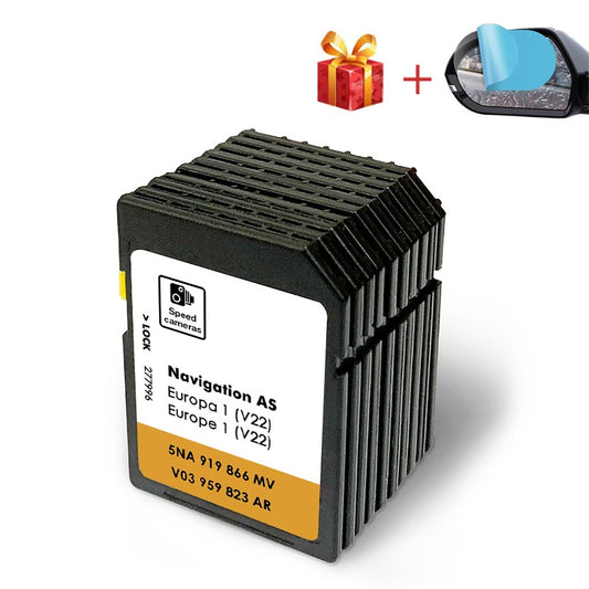 New Genuine V22 2025 for VW Volkswagen MIB2 Discover Media Map Sat Nav SD Card AS Europa UK