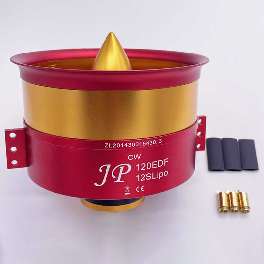 Motor 5060 4260 4250 with 6S 12S 14S JP 90mm 105mm 120mm EDF Ducted Fan 12 Blades All Set RC Air Plane 50V, 7100W Motor Parts