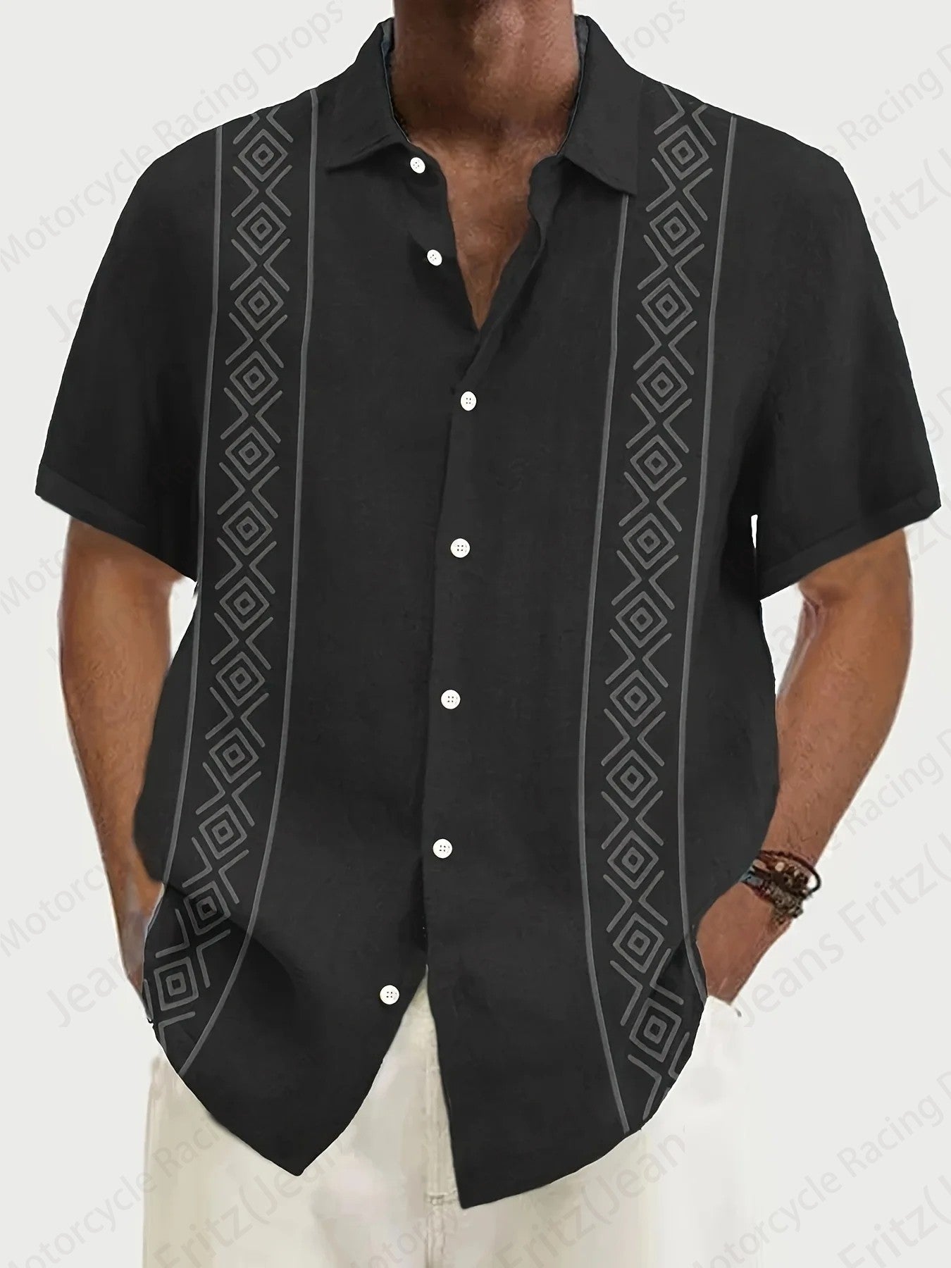 Mens Shirt Casual Print Hawaiian Shirts Men Women Fashion Beach Shirt Turn Down Collar Button Blouse Street Social Camisas Male