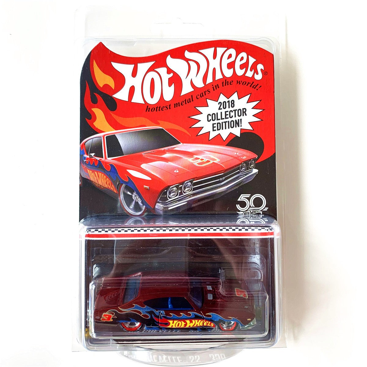 Hot Wheels Carros 2018 Edição de Colecionador CUSTOM GMC PANEL VAN BEL AIR GASSER 1/64 Modelo de Metal Fundido Veículos de Brinquedo HNR88