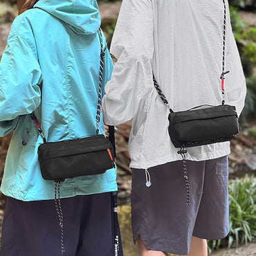 Men's Crossbody Bag, Casual Large-Capacity Daily Travel Water Bottle Umbrella Shoulder Bag, Lightweight Sports Phone Bag