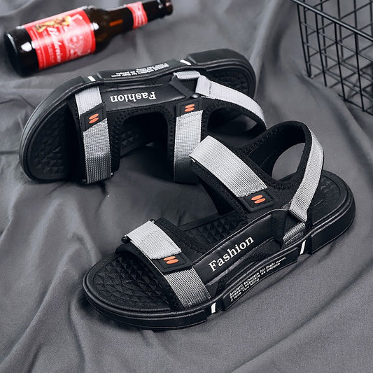 YRZL 2025 Men Sandals Comfortable Lightweight Indoor Outdoor House Shoes Men Anti-Skid Beach Sandals for Men summer footwear