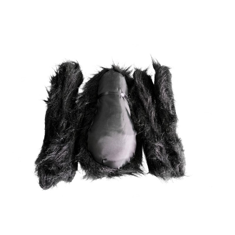 Halloween Big Plush Spider Horror Halloween Decoration Party Prop Outdoor Giant Spider Decor 30-200cm Chamber Prank Black Spider