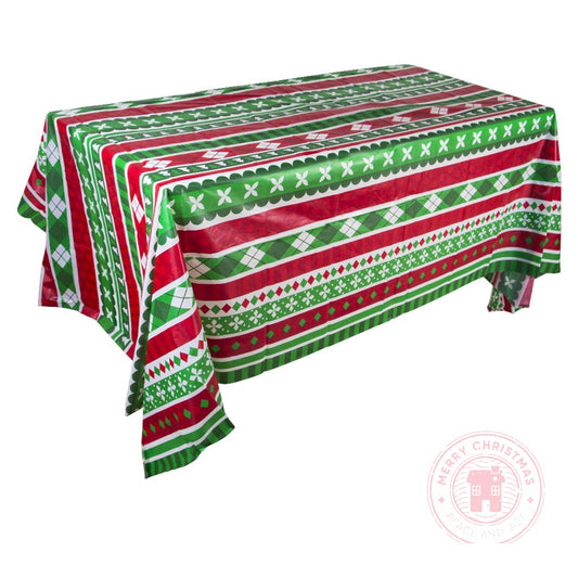 220cm×130cm Christmas Halloween Tablecloth Party Activities Family Parti Decoration Spider Snowman Pumpkin Pattern Tablecloth