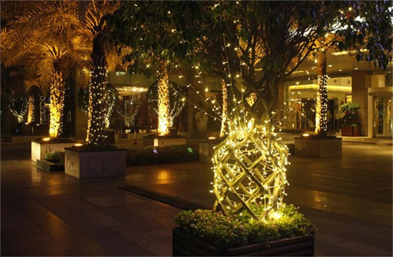 5M 10M 20M 30M 50M 100M Waterproof Outdoor 110V/220V LED String Light For Christmas Tree New Year Weeding String Lamp