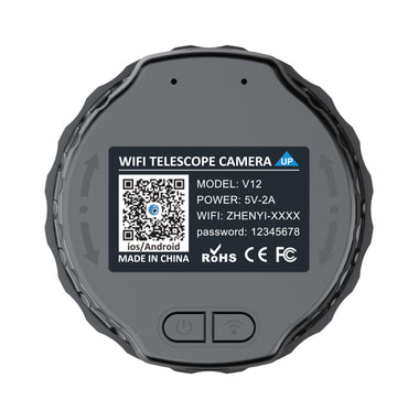 Wifi Electronic Eyepiece Camera Digital 2.0 Inch TFT Photo Video Optical Eyepiece Recorder Bird-Watching Telescope