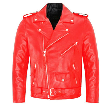 Boutique Punk Men PU Leather Jacket Motorcycle Fashion Slim Fit Leather Coat