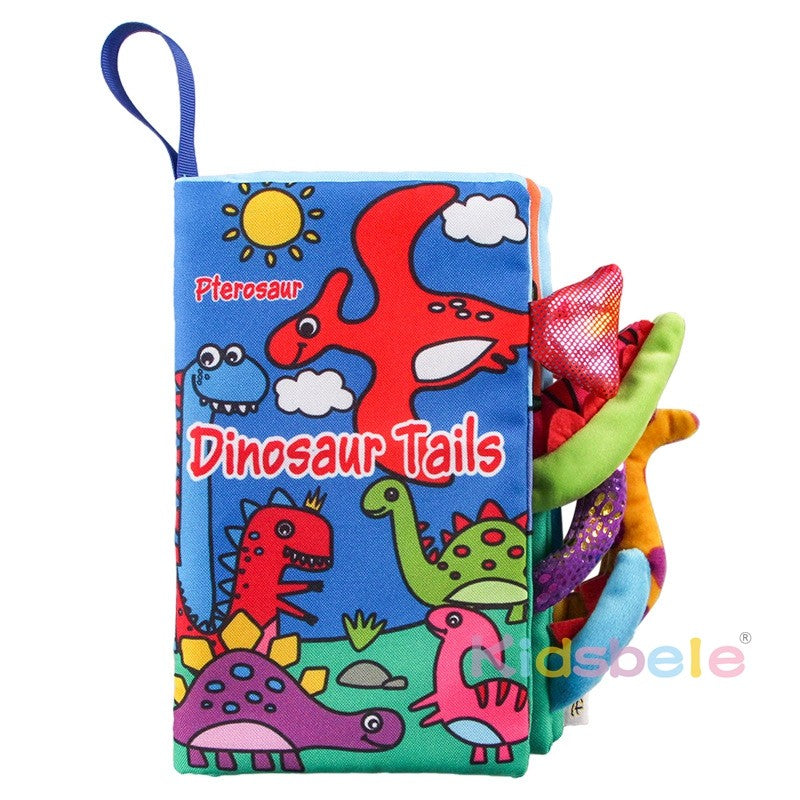 Soft Baby Books 0-6 Months Infants Toy 0 to 12 Months Crinkle Cloth Books For Newborns Stroller Toys Tummy Time Sensory Toys