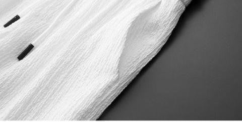 Men Suit Drawstring Pants Blazers Men's Sets Tracksuit Spring Autumn Pleated Suits Thin Casual Outfits Black White Single Button