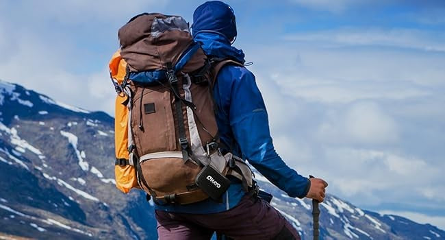 Ohayo S5 Bluetooth Speaker,Ultra Portable, Up to 24H Playtime,IP67 Waterproof and Dustproof,Powerful Sound for Hiking and Biking